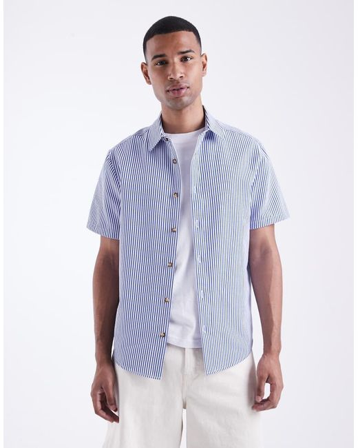 ASOS Blue Regular Fit Shirt for men