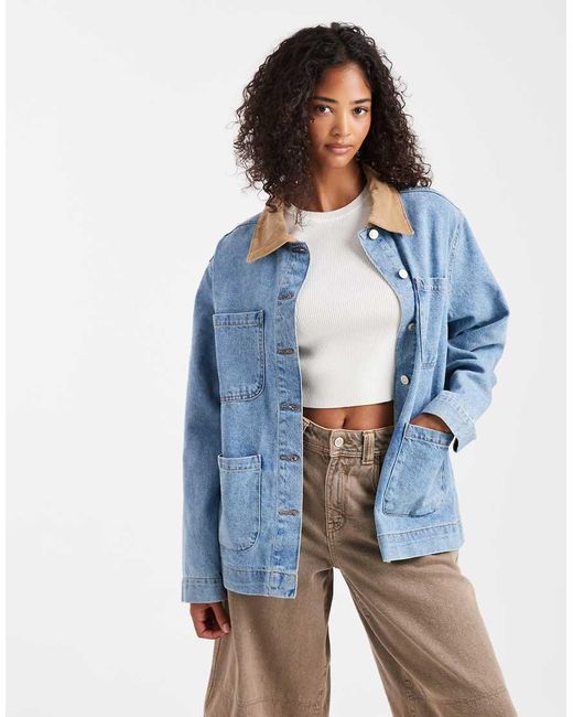 Giacca di ASOS in Blue