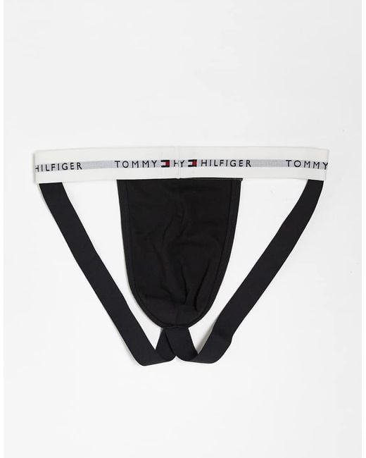 Tommy Hilfiger Signature Cotton Essentials in het Black voor heren