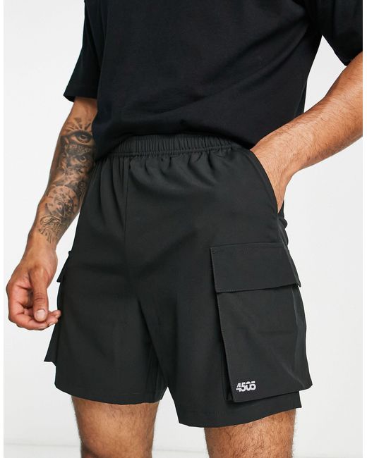 ASOS 4505 Training Shorts With Utility Pockets in Black for Men | Lyst
