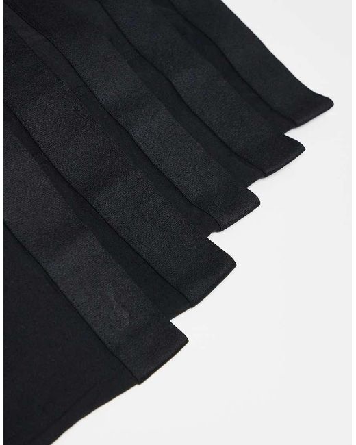 New Look Black 5 Pack Trunks for men