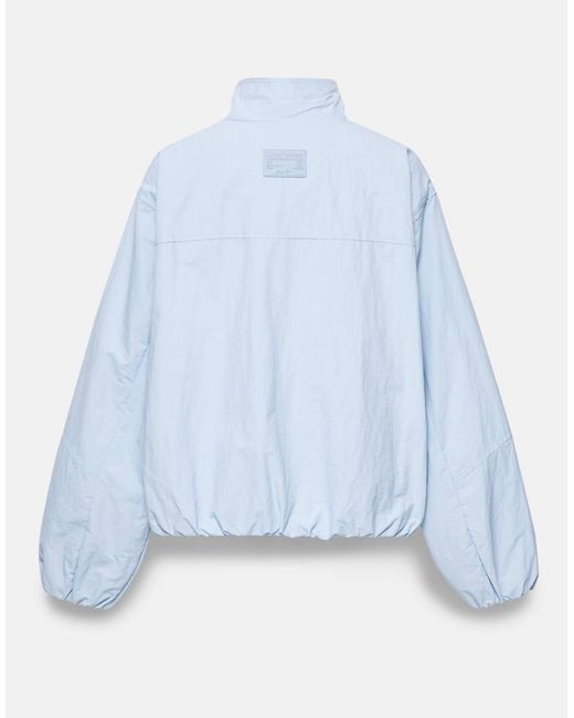 Pull&Bear Blue Lightweight Bomber Jacket