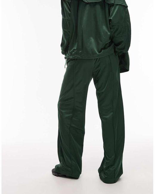 Nike Green Straight Leg Trousers With Belt