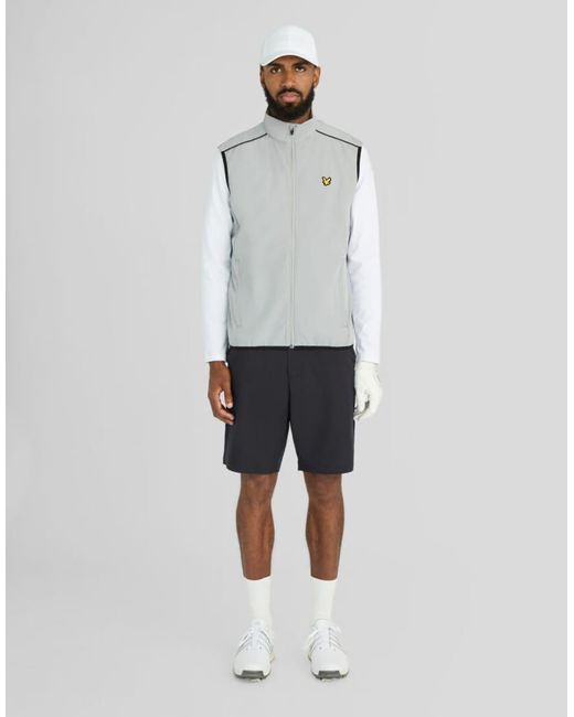 Lyle & Scott Black Shorts Lightweight Golf Tech Shorts for men
