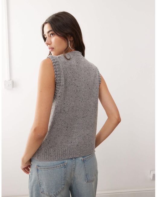 Weekday Gray – strickweste