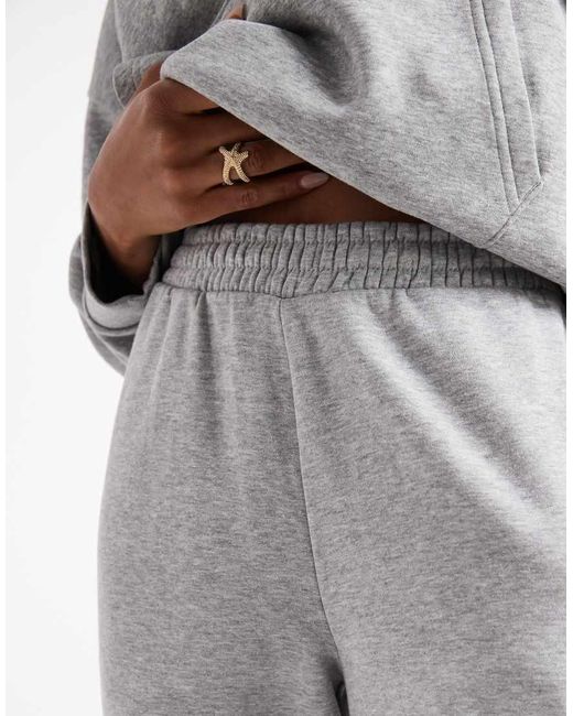 ASOS Gray Asos Design Tall Ultimate Cuffed Brushback jogger
