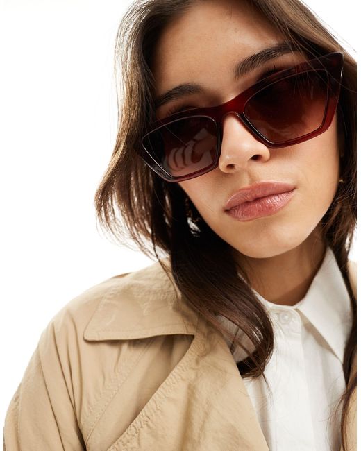 & Other Stories Natural Cat Eye Sunglasses