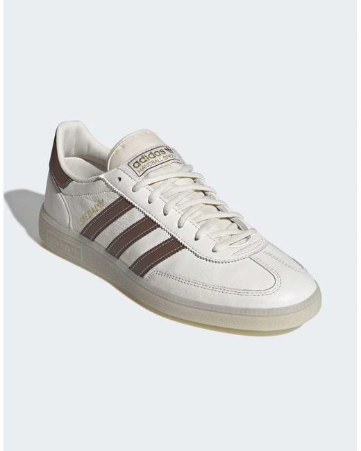 Adidas Originals White Handball Spezial Shoes for men