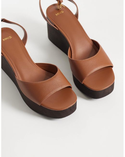 Mango White – sandalen