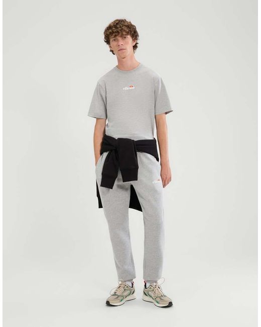 Ellesse Gray Ollio 2 Short Sleeve T-Shirt for men
