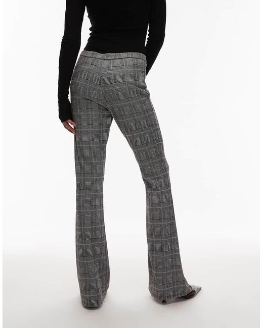 ASOS Black Jersey Tailored Flare Pants