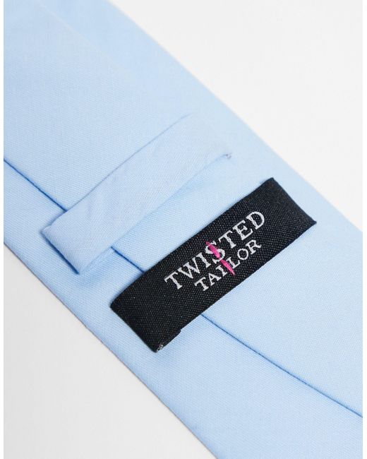 Buscot - cravate - pastel Twisted Tailor pour homme en coloris White