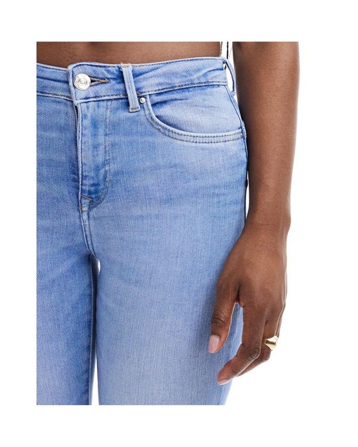 ONLY Blue Push Up Skinny Jeans
