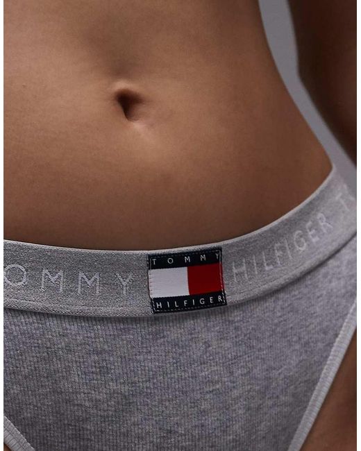Tommy Hilfiger Gray Heritage Bikini Briefs