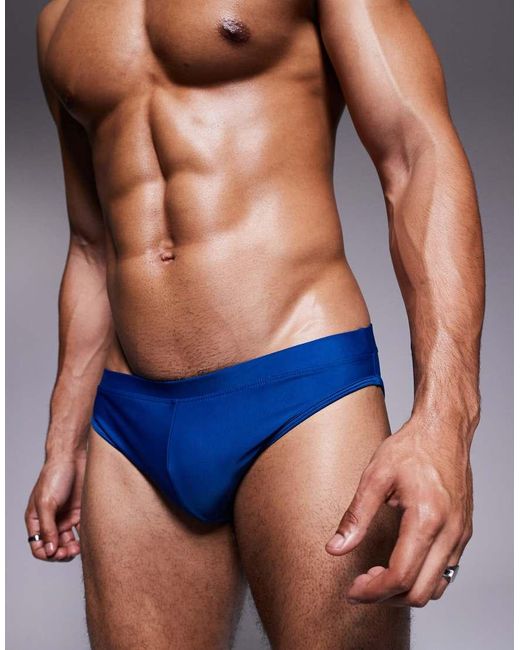 ASOS Zwemslip in het Blue voor heren