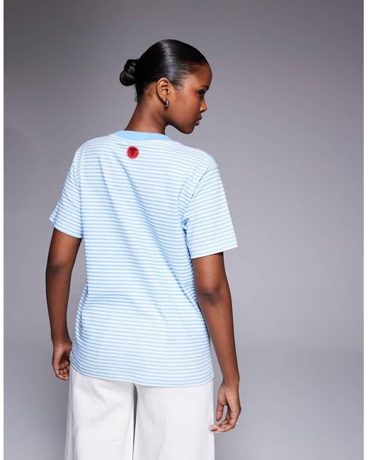 ICECREAM Blue Logo T-shirt