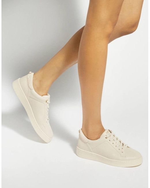 Dune White Emba Trainers