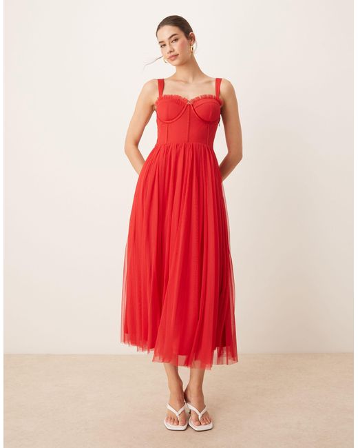 cotton cami dress Organic Cotton Tencel V-Neck Cami Dress  Tibi Official