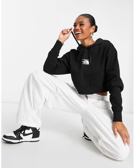 The North Face Black – dome at center – kapuzenpullover