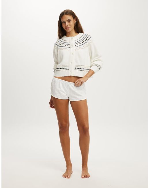 Cotton On White Body Bed Short