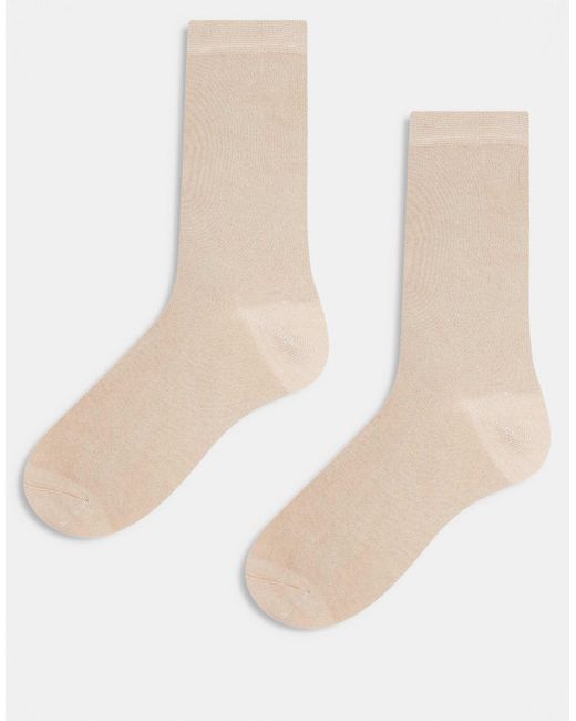 ASOS White 2 Pack Smart Modal Socks for men