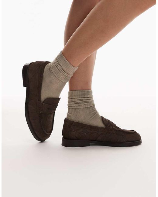 Bronx Brown Tran-sitt Loafers