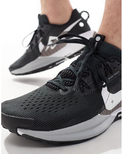 Nike Black Reactx Pegasus Trail 5 Sneakers for men