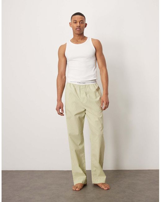 Calvin Klein Natural Cotton Pyjama Bottoms for men