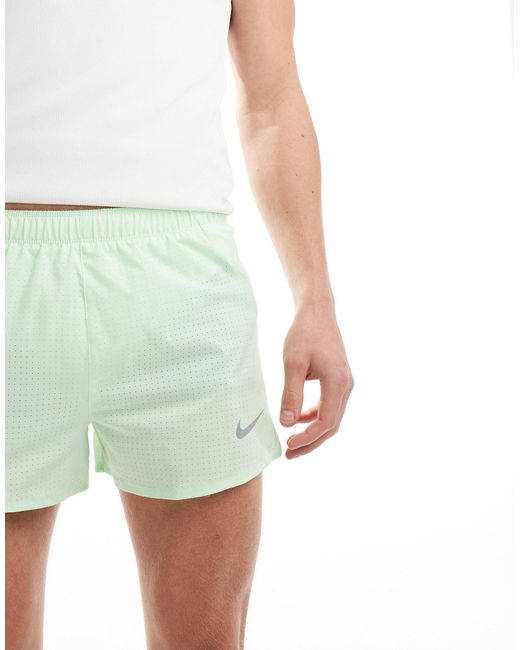 Nike Green Dri-fit Fast 3inch Short for men
