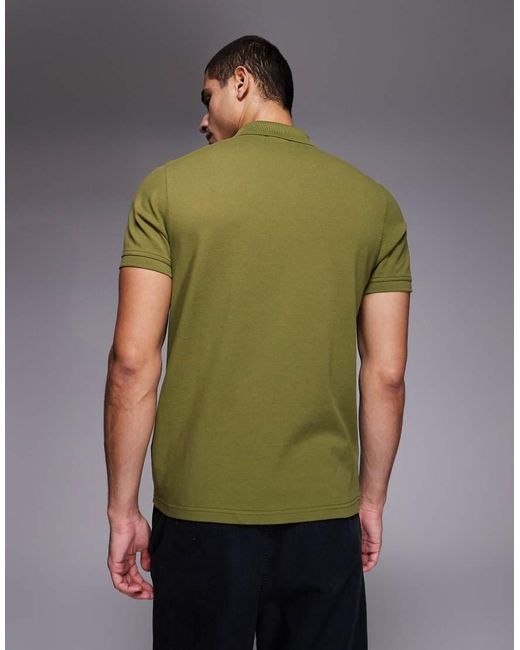 Barbour Green Essential Polo Shirt for men