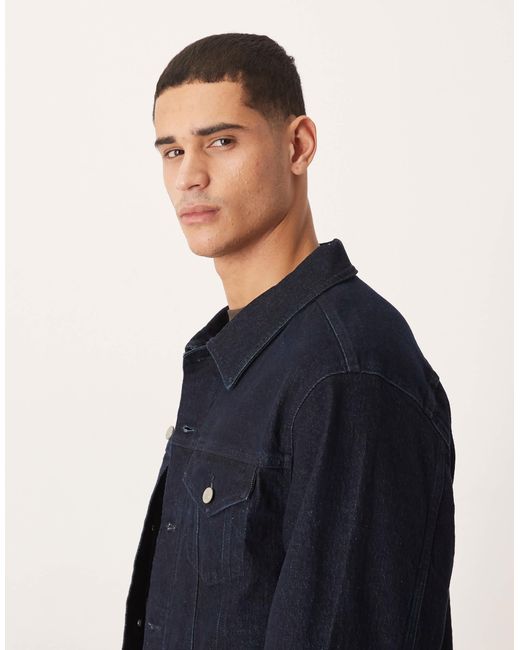 ASOS Blue Trucker Jacket for men