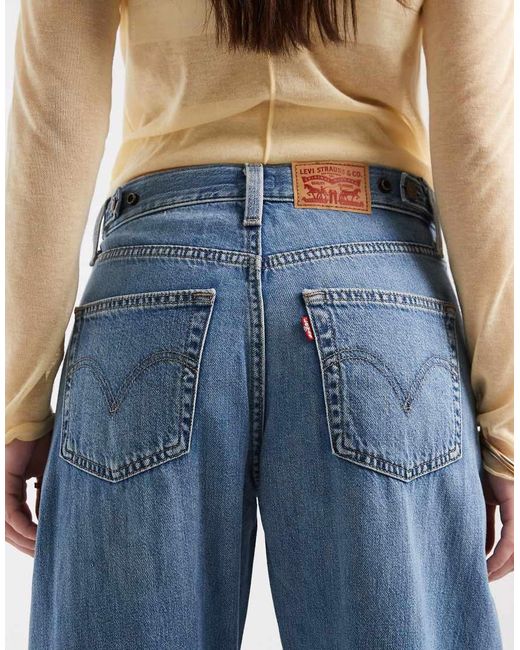Levi's Blue Cinch Barrel Jeans