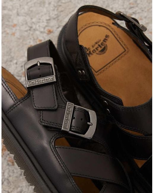 Dr. Martens Brown Unisex San Fisherman Sandal