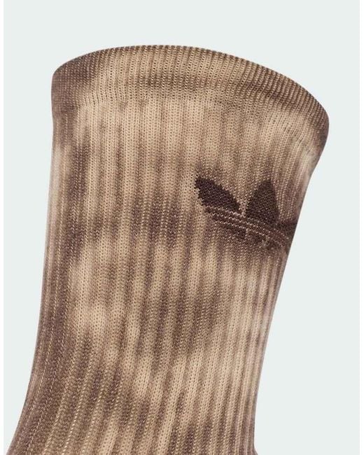 Adidas Originals Natural Tie Dye Crew Socks 3 Pairs