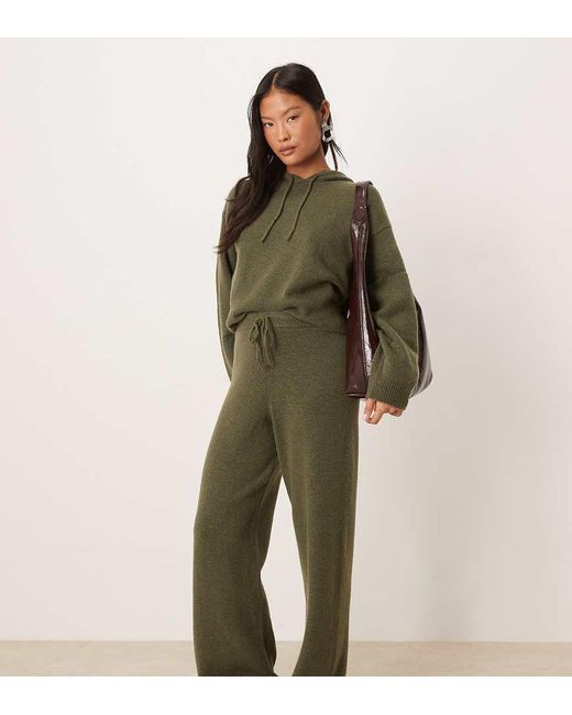 JDY Petite Green Knitted Pants