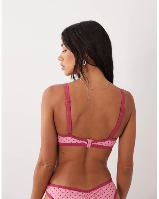 Peek & Beau Red Underwire Bikini Top