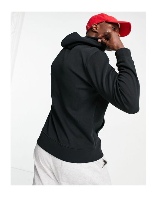Polo Ralph Lauren Double Knit Tech Chest Panel Logo Hoodie in Black for Men  | Lyst Australia