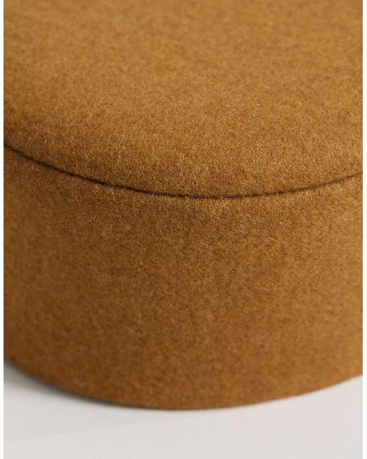 ASOS Natural Pillbox Hat