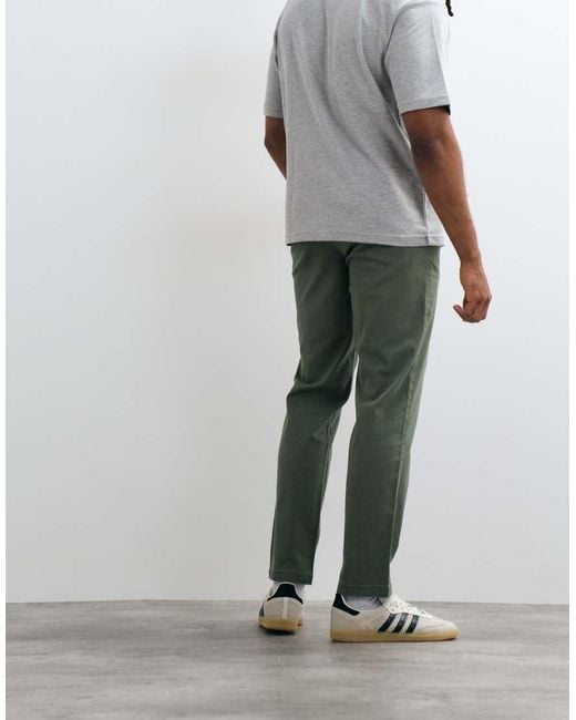 Jack & Jones Gray Slim Fit Chinos for men