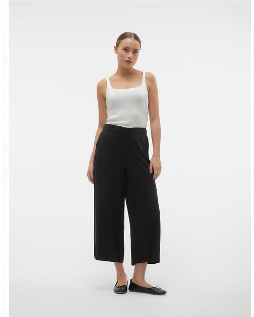 Vero Moda Black Culotte Trousers