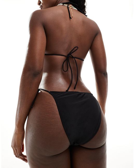 Brave Soul Black Brazilian Bikini Bottoms