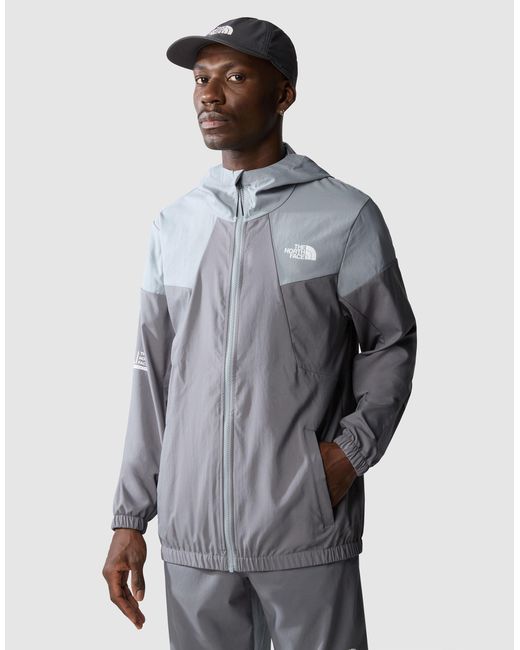 The North Face Gray M Ma Wind Track Hoodie for men