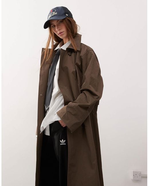 Collusion Natural Longline Trench Jacket