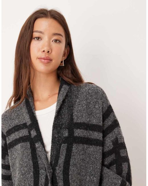 Jdy Gray Maxi Cardigan