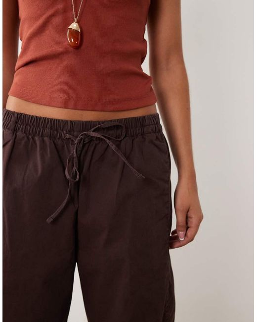 Abercrombie & Fitch Natural Twill Barrell Fit Trousers