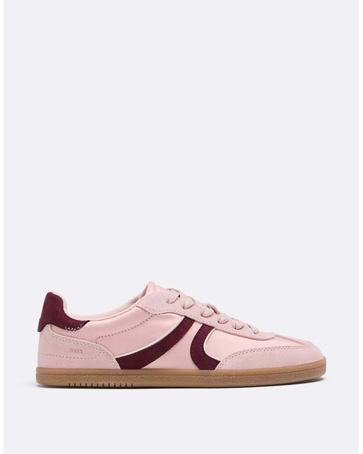 Stradivarius Pink S011 Basic Retro Trainers