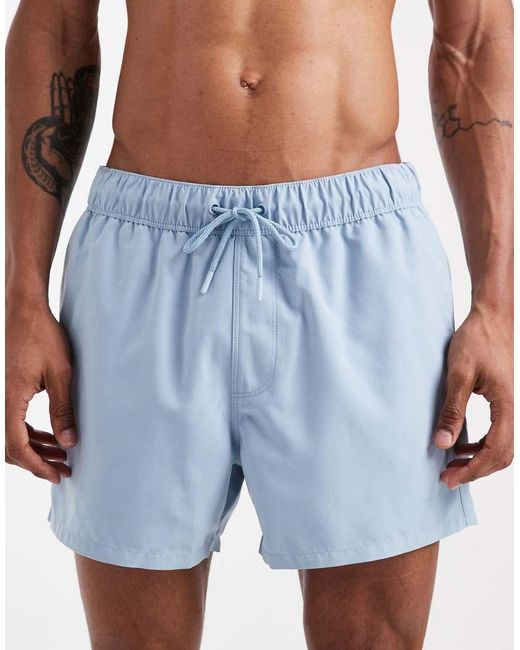 ASOS Blue Swim Shorts for men