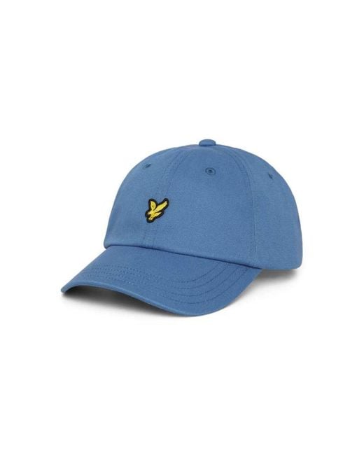 Lyle & Scott Blue Headwear Baseball Cap for men