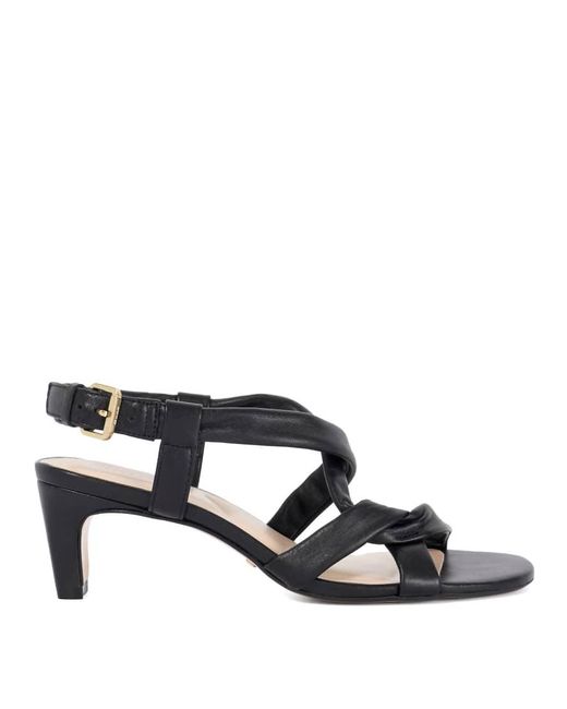 Dune Black Motivating Smart Sandals