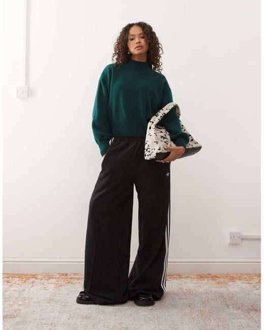 Monki Green Knitted Turtleneck Jumper
